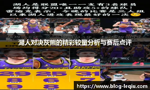 湖人对决灰熊的精彩较量分析与赛后点评
